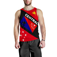 Papua New Guinea Men's Tank Top - Central Province - Polynesian Pride