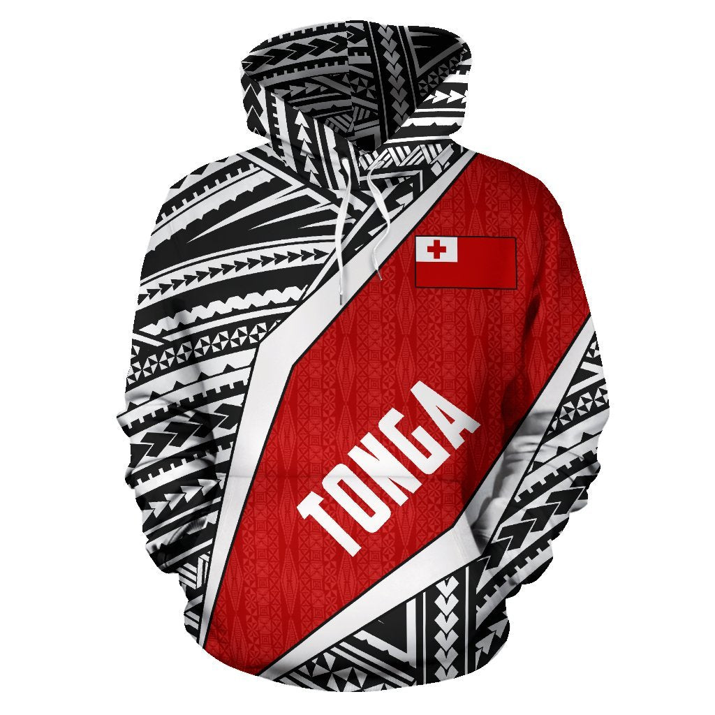 Tonga Hoodie Tonga Flag Polynesian Tattoo - Polynesian Pride