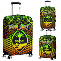Polynesian Guam Personalised Luggage Covers - Reggae Vintage Polynesian Patterns - Polynesian Pride