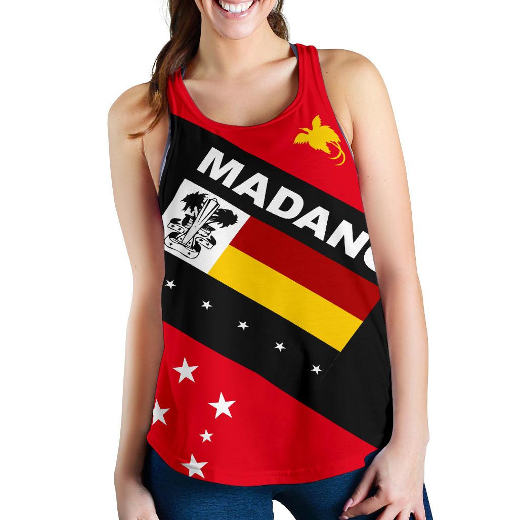 Papua New Guinea Women's Racerback Tank - Madang Province - Polynesian Pride