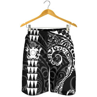 Cook Islands Polynesian Men'S Shorts 02 White - Polynesian Pride