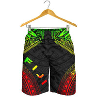 Fiji Men's Shorts - Polynesian Chief Reggae Version - Polynesian Pride