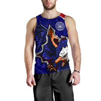 American Samoa Men's Tank Top - Eagle Style Polynesian Patterns - Polynesian Pride