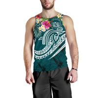 Polynesian Hawaii Men's Tank Top - Summer Plumeria - Polynesian Pride