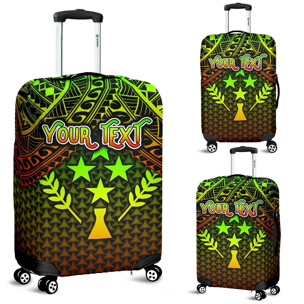 Polynesian Kosrae Personalised Luggage Covers - Reggae Vintage Polynesian Patterns - Polynesian Pride