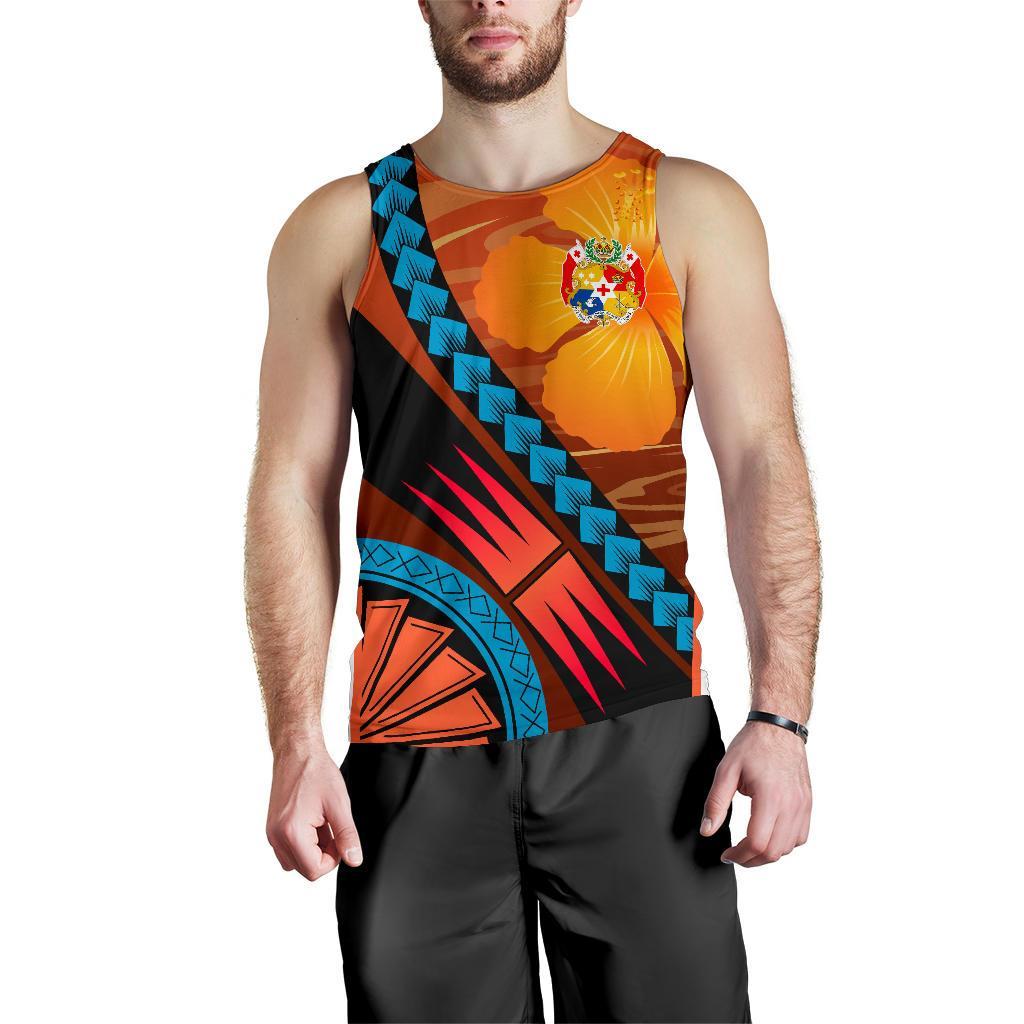 Tuvalu Polynesian Men Tank Top - Sport Style - Polynesian Pride