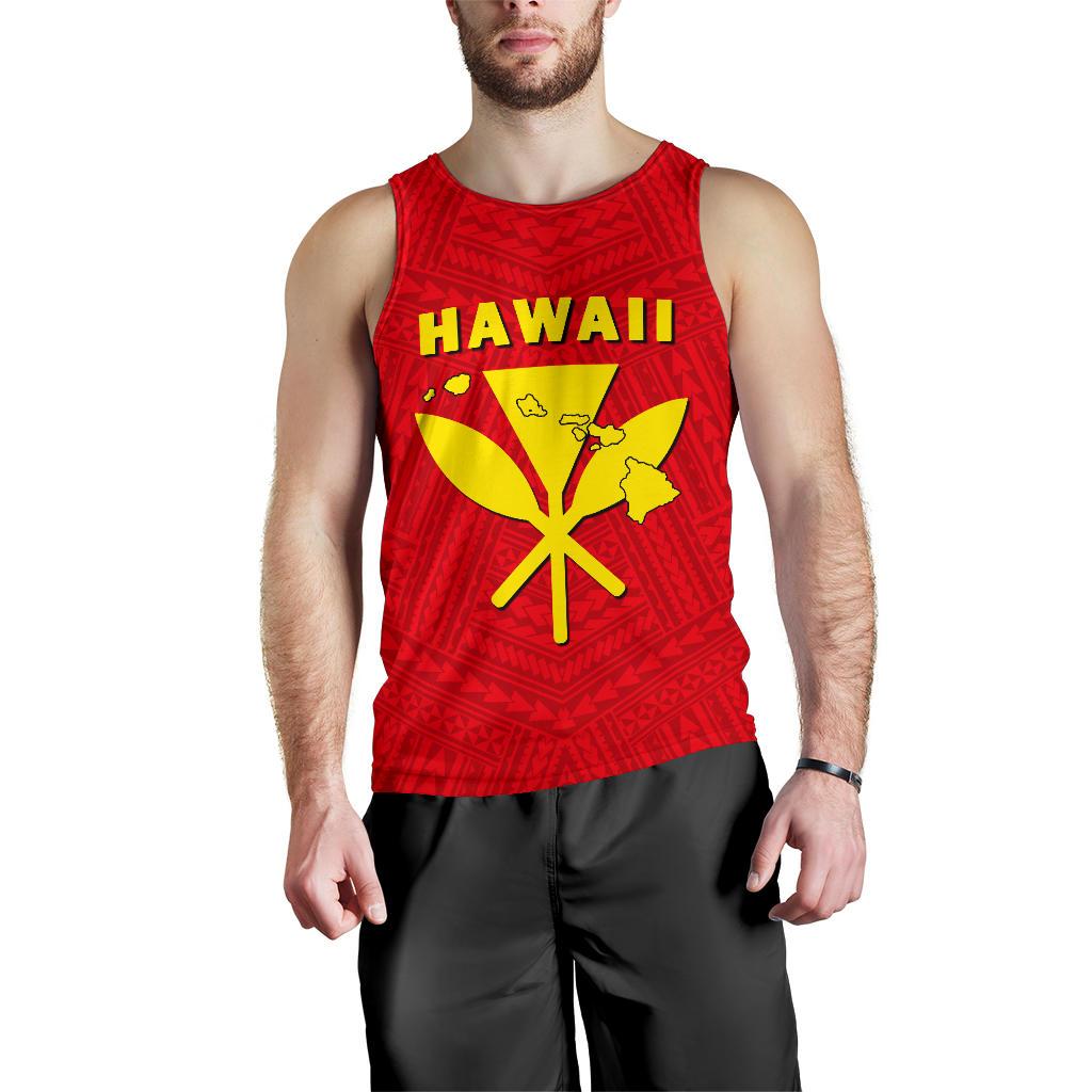 Hawaii Kanaka Polynesian Men's Tank Top - Polynesian Pride