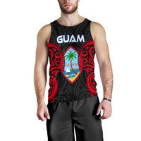Guam Polynesian Men's Tank Top - Guam Spirit - Polynesian Pride