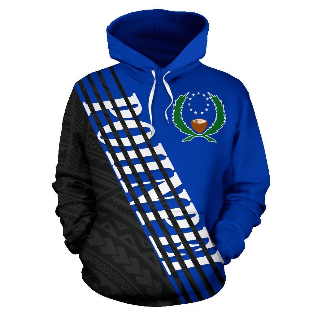 Pohnpei Polynesian Hoodie Pohnpei Flag - Polynesian Pride