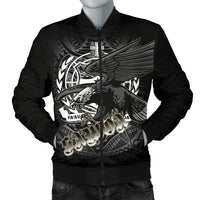 Samoa Polynesian Men's Bomber Jacket - Samoa Eagle - Polynesian Pride