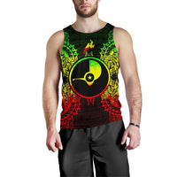 Yap Polynesian Men Tank Top Map Reggae Reggae - Polynesian Pride