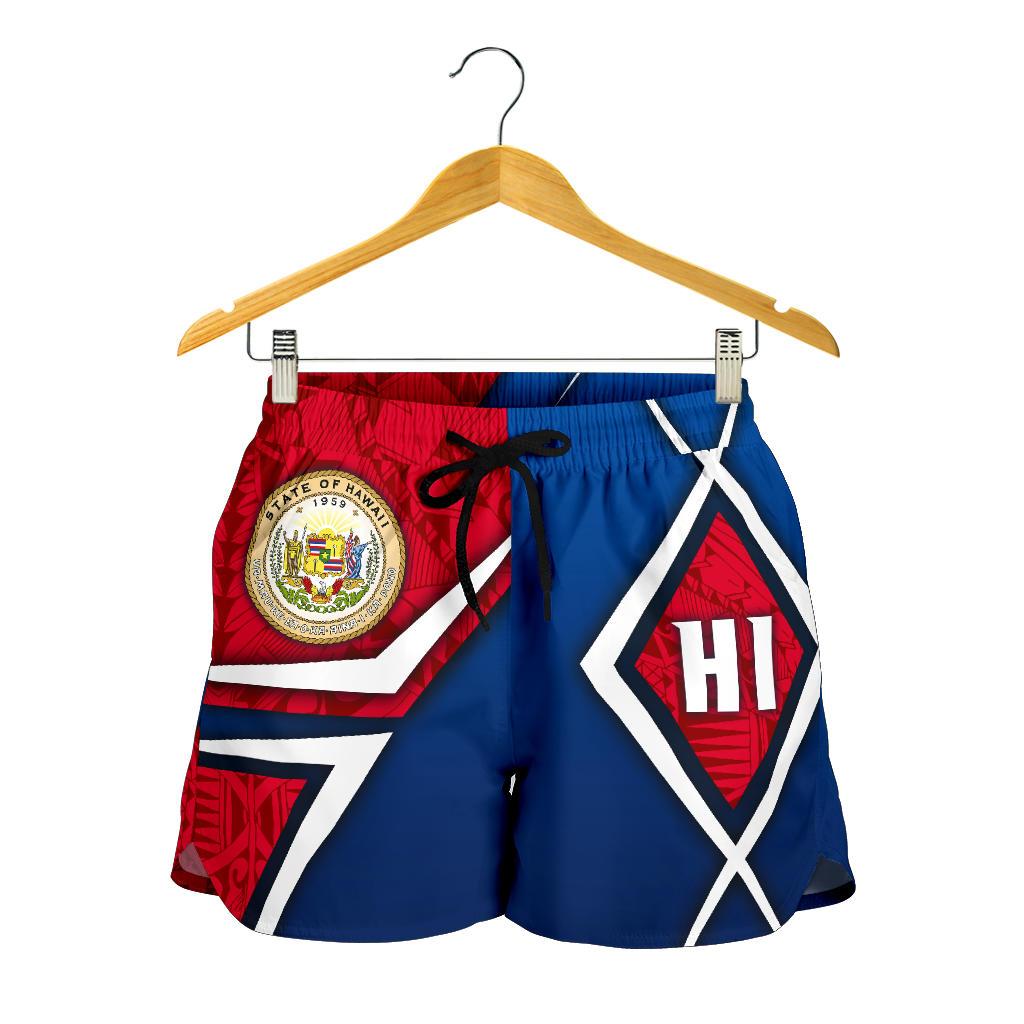 Polynesian Hawaii Women Shorts - Hawaii Seal - Polynesian Pride