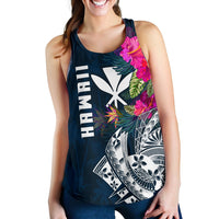 Polynesian Hawaii Women's Racerback Tank - Summer Vibes - Polynesian Pride