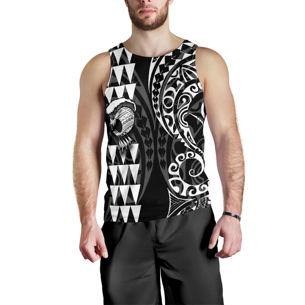 Hawaii Warrior Men's Tank Top White - Polynesian Pride
