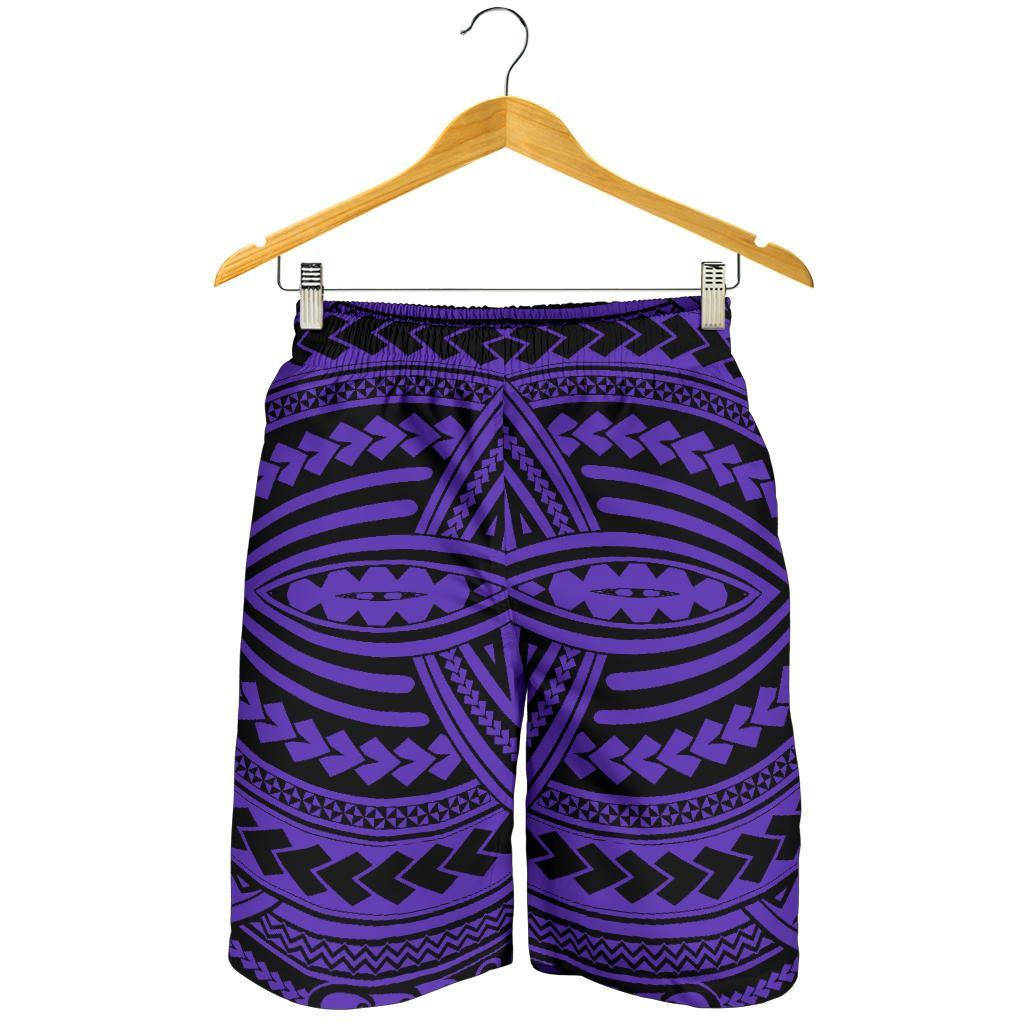 Polynesian Seamless Violet Men's Short - Polynesian Pride