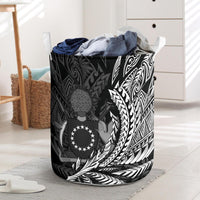 Cook Islands Laundry Basket - Wings Style Laundry Basket - Cook Islands One Size Black - Polynesian Pride