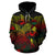 Vanuatu Polynesian Hoodie Turtle Hibiscus Reggae - Polynesian Pride