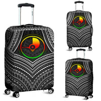 YAP Polynesian Luggage Covers - Yap Flag Reggae Color - Polynesian Pride