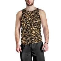 Polynesian Men Tank Top 12 Black-Gold - Polynesian Pride