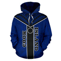 Cook Island Is My Homeland Hoodie Unisex Black - Polynesian Pride