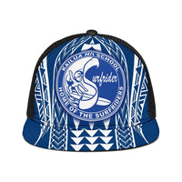 Hawaii - Kailua High Trucker Hat - AH Trucker Hat Universal Fit Blue - Polynesian Pride