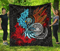 American Samoa Premium Quilt - Polynesian Eagle - Polynesian Pride