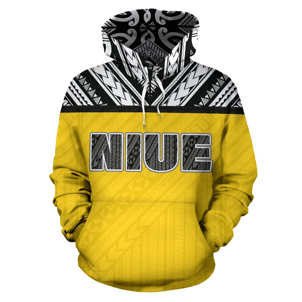 Niue All Over Hoodie Polynesian Hoodie Style - Polynesian Pride