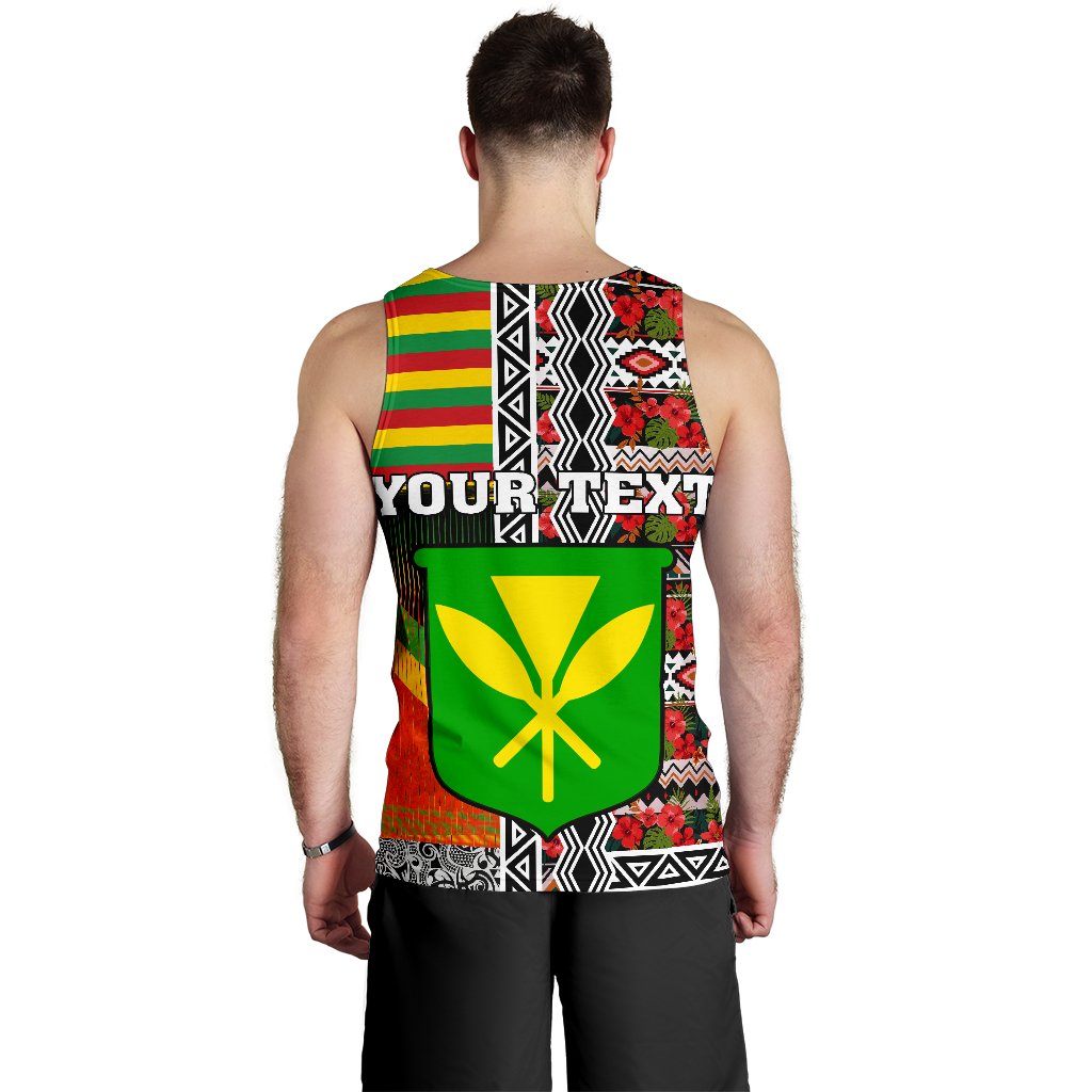 Hawaii Kanaka Maoli Pattern Men's Tank Top - Layer Style - Polynesian Pride