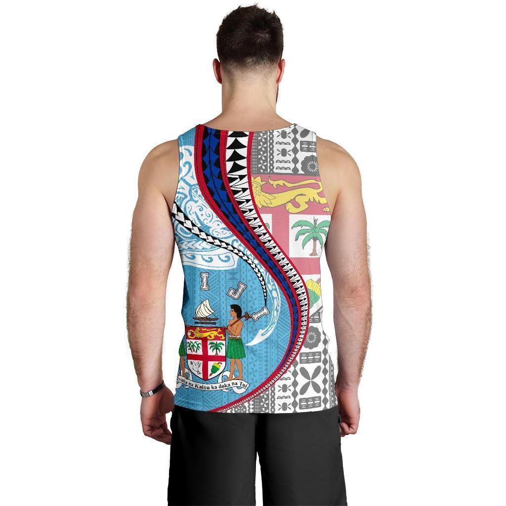 Fiji Men's Tank Top Kanaloa Tatau Gen FJ - Polynesian Pride