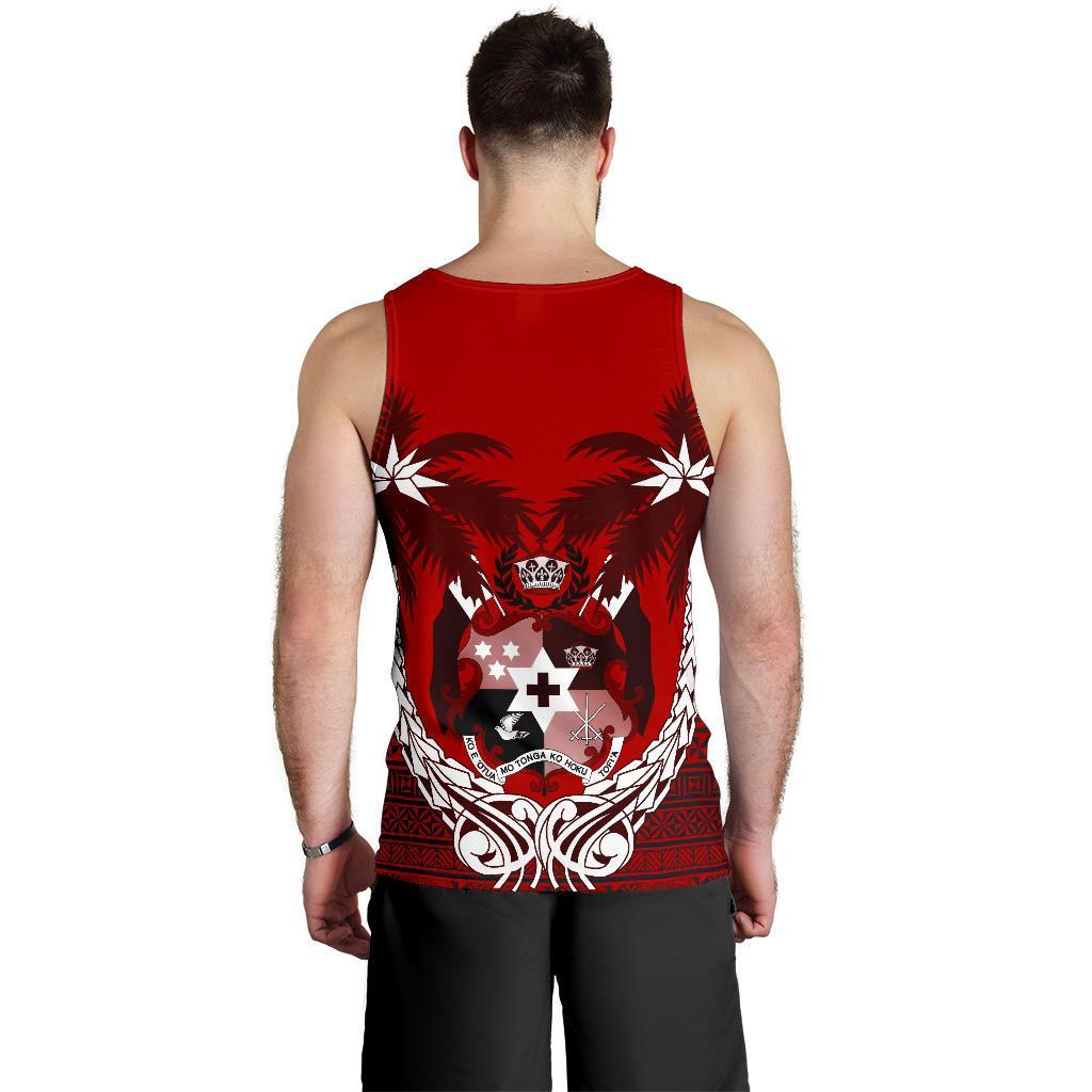 Tonga Polynesian Coconut Men's Tank Top A02 - Polynesian Pride