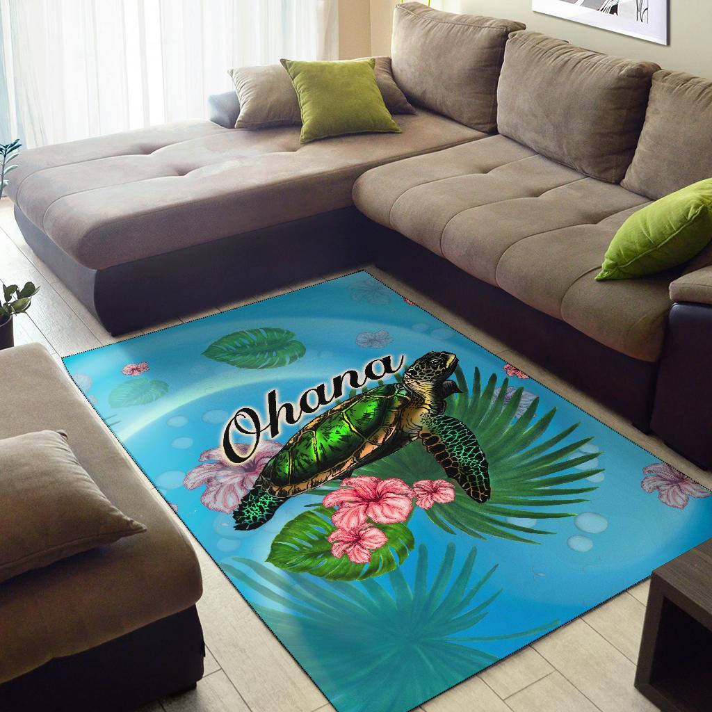 Ohana Turtle River Area Rug AH - Polynesian Pride