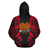 Papua New Guinea All Over Hoodie Polynesian Tattoo Style - Polynesian Pride