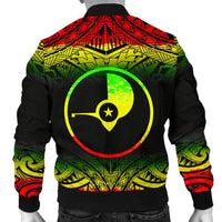 Yap Men's Bomber Jacket - Fog Reggae Style - Polynesian Pride