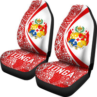 Tonga Polynesian Car Seat Covers - Circle Style 07 - Polynesian Pride
