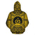 Vanuatu ll Over Hoodie Vanuatu Coat of rms Polynesian Gold Black - Polynesian Pride