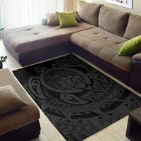 Hawaii Polynesian Turtle Rug - Gray - Polynesian Pride