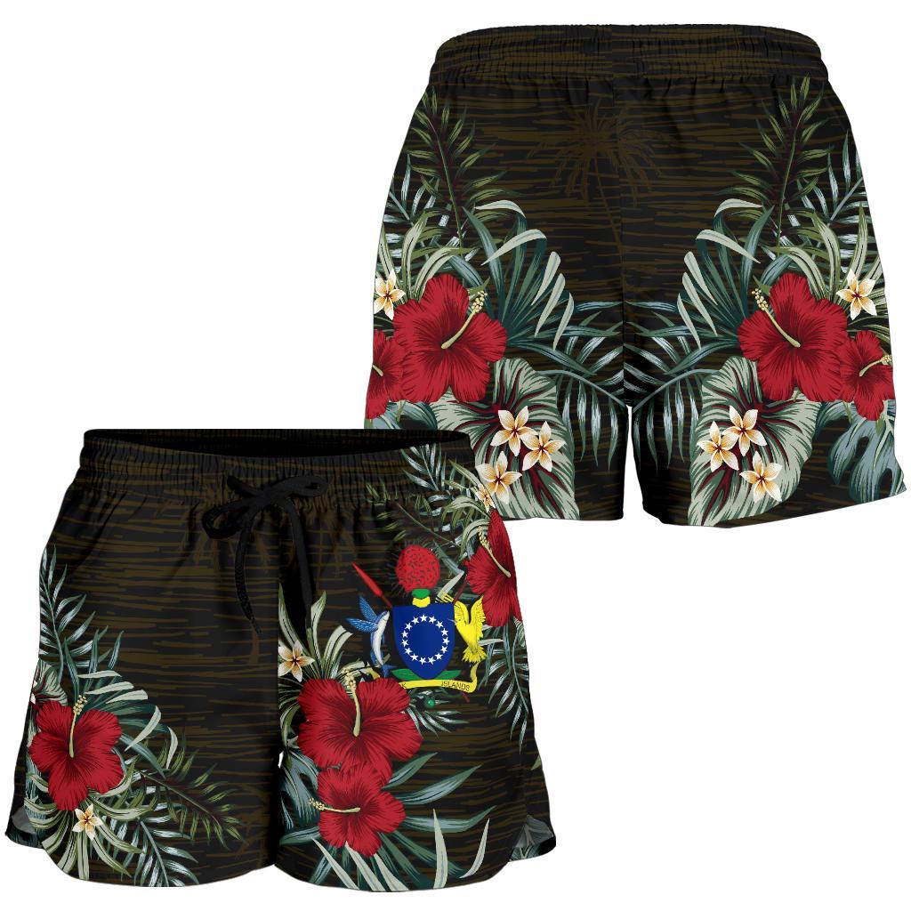 Cook Islands Hibiscus Women'S Shorts - Polynesian Pride
