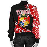 Tonga Bomber Jacket - Nora Style - Polynesian Pride