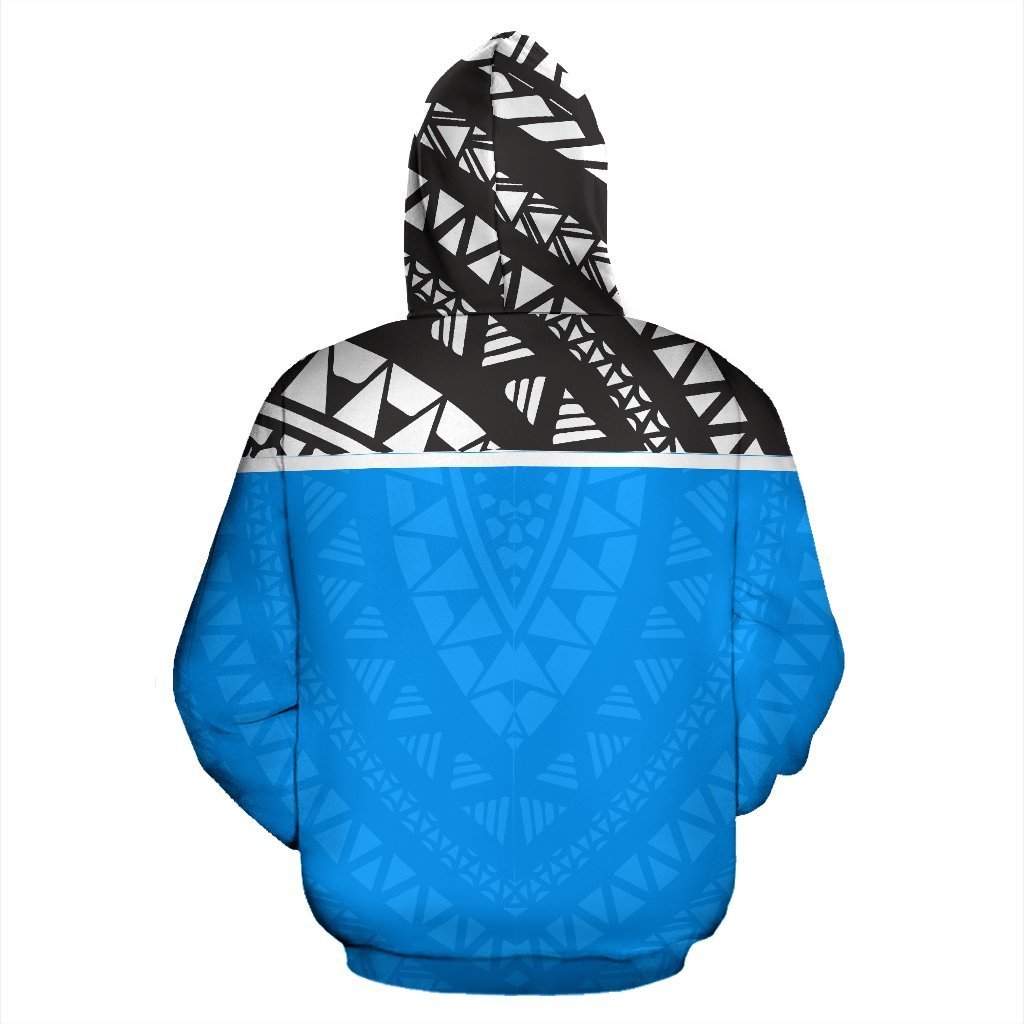 Palau All Over Zip up Hoodie Polynesian Hoodie Style - Polynesian Pride