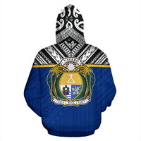 Nauru All Over Hoodie Polynesian Hoodie Style - Polynesian Pride