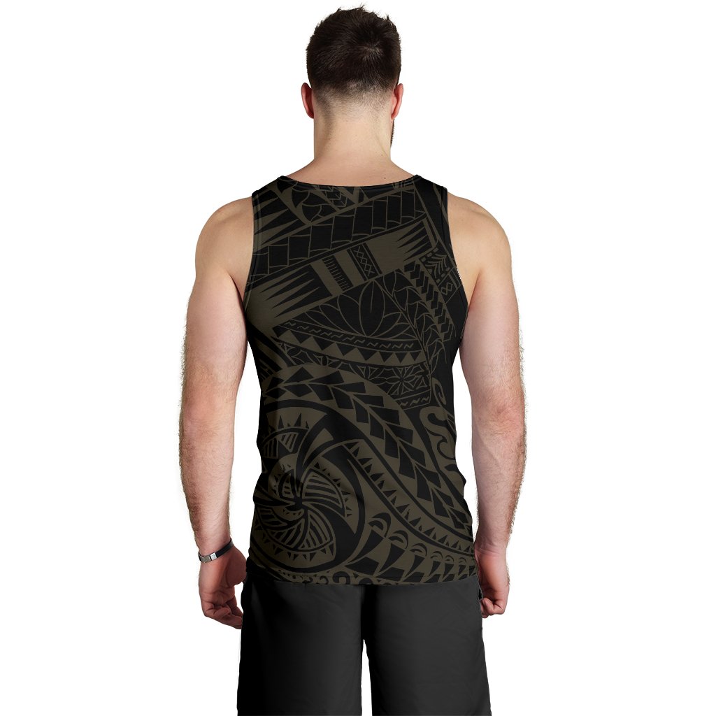Palau Polynesian Tattoo Style Tank Top A7 - Polynesian Pride