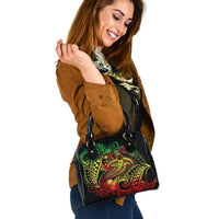 Guam Polynesian Shoulder Hanbag - Reggae Shark Polynesian Tattoo One Size Reggae - Polynesian Pride