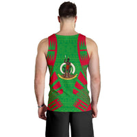 Vanuatu Men Tank Top - Polynesian Tattoo Flag - Polynesian Pride