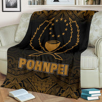 Pohnpei Premium Blanket - Gold Fog Style - Polynesian Pride