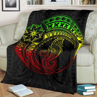 Seahorse Polynesian Blanket - Polynesian Tattoo Reggae - Polynesian Pride