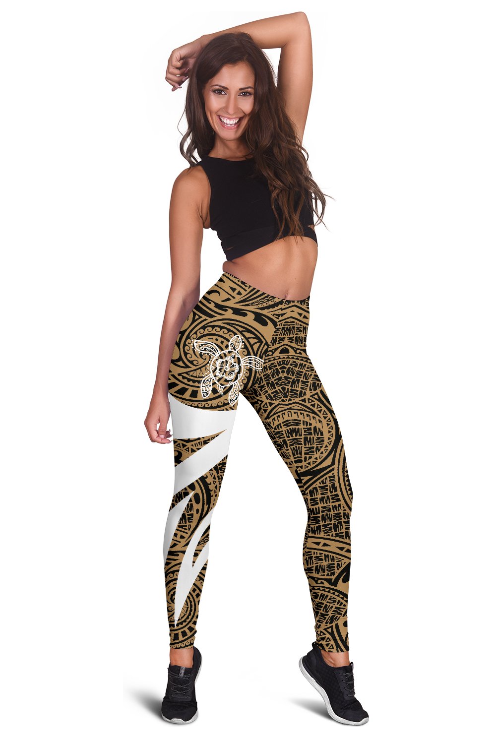 Hawaii Turtle Leggings - Warrior Style - Polynesian Pride