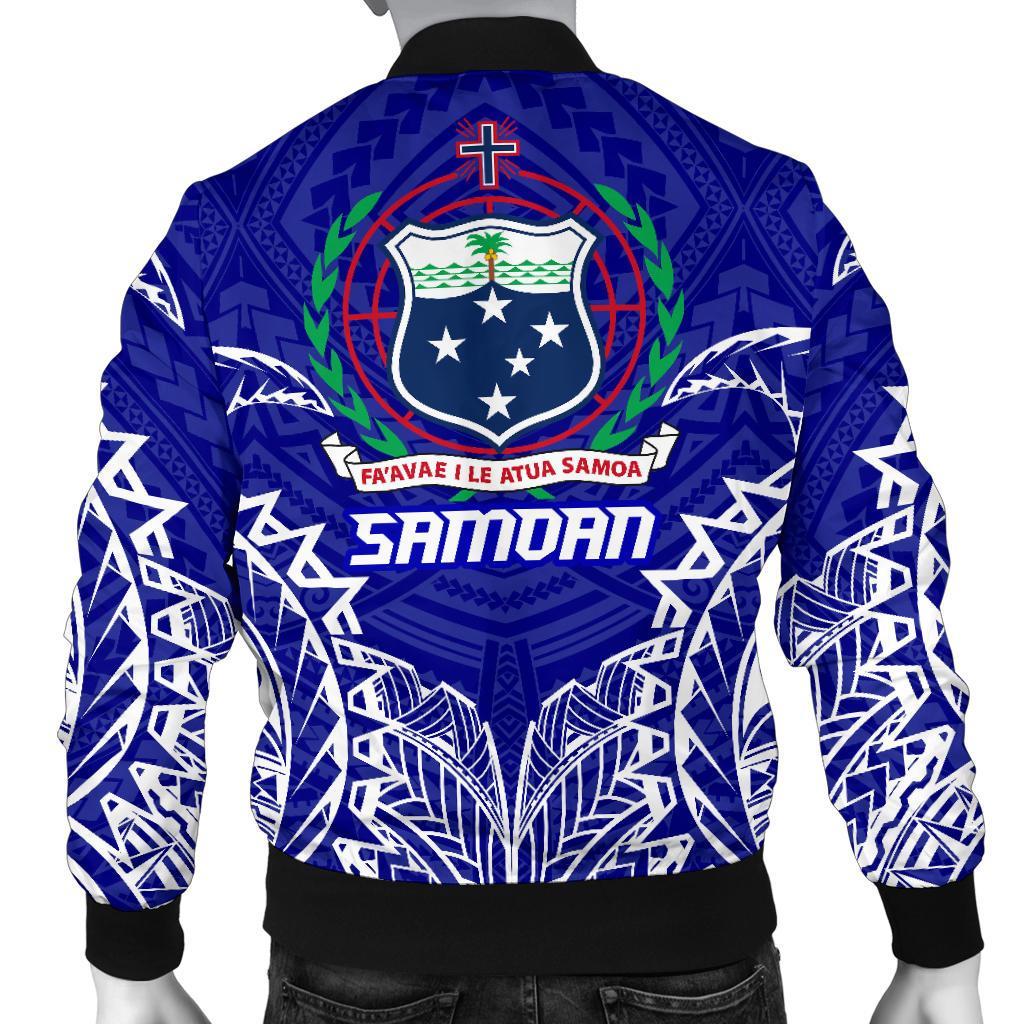Samoa Premium Men's Bomber Jacket - Polynesian Pride