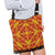 Polynesian Tribal Crossbody Boho Handbag Red And Yellow - Polynesian Pride