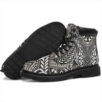 Polynesian 16 Season Boots - Polynesian Pattern - Polynesian Pride