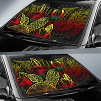 Polynesian Hawaii Auto Sun Shades Turtle Hibiscus Reggae - Polynesian Pride